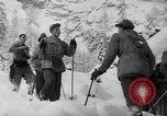 Image of German student avalanche victims recovered Austria, 1954, second 26 stock footage video 65675078208