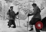 Image of German student avalanche victims recovered Austria, 1954, second 27 stock footage video 65675078208