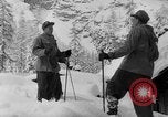 Image of German student avalanche victims recovered Austria, 1954, second 28 stock footage video 65675078208