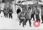 Image of German student avalanche victims recovered Austria, 1954, second 50 stock footage video 65675078208