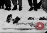 Image of German student avalanche victims recovered Austria, 1954, second 53 stock footage video 65675078208