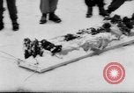 Image of German student avalanche victims recovered Austria, 1954, second 55 stock footage video 65675078208