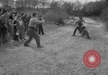 Image of mud motorcycle race Seattle Washington USA, 1954, second 56 stock footage video 65675078215