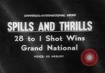 Image of Grand National Liverpool England United Kingdom, 1962, second 1 stock footage video 65675078220