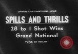 Image of Grand National Liverpool England United Kingdom, 1962, second 4 stock footage video 65675078220