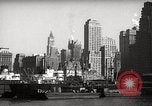 Image of New York Harbor New York City USA, 1948, second 58 stock footage video 65675078222