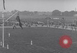 Image of St Lawrence Seaway opening ceremony speakers St Lambert Quebec Canada, 1959, second 6 stock footage video 65675078226