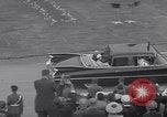 Image of St Lawrence Seaway opening ceremony speakers St Lambert Quebec Canada, 1959, second 20 stock footage video 65675078226