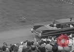 Image of St Lawrence Seaway opening ceremony speakers St Lambert Quebec Canada, 1959, second 23 stock footage video 65675078226