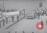 Image of St Lawrence Seaway opening ceremony speakers St Lambert Quebec Canada, 1959, second 29 stock footage video 65675078226