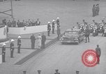 Image of St Lawrence Seaway opening ceremony speakers St Lambert Quebec Canada, 1959, second 31 stock footage video 65675078226