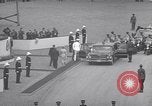Image of St Lawrence Seaway opening ceremony speakers St Lambert Quebec Canada, 1959, second 36 stock footage video 65675078226