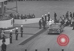 Image of St Lawrence Seaway opening ceremony speakers St Lambert Quebec Canada, 1959, second 49 stock footage video 65675078226
