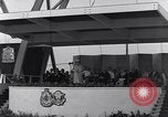 Image of St Lawrence Seaway opening ceremony speakers St Lambert Quebec Canada, 1959, second 51 stock footage video 65675078226