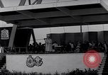 Image of St Lawrence Seaway opening ceremony speakers St Lambert Quebec Canada, 1959, second 53 stock footage video 65675078226