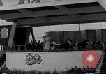 Image of St Lawrence Seaway opening ceremony speakers St Lambert Quebec Canada, 1959, second 55 stock footage video 65675078226