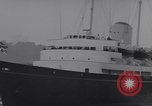 Image of Royal Yacht Britannia opens St Lawrence Seaway St Lambert Quebec Canada, 1959, second 20 stock footage video 65675078227