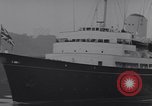 Image of Royal Yacht Britannia opens St Lawrence Seaway St Lambert Quebec Canada, 1959, second 21 stock footage video 65675078227