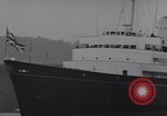Image of Royal Yacht Britannia opens St Lawrence Seaway St Lambert Quebec Canada, 1959, second 23 stock footage video 65675078227