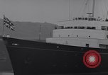 Image of Royal Yacht Britannia opens St Lawrence Seaway St Lambert Quebec Canada, 1959, second 25 stock footage video 65675078227