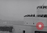 Image of Royal Yacht Britannia opens St Lawrence Seaway St Lambert Quebec Canada, 1959, second 30 stock footage video 65675078227