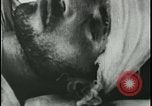 Image of Iranian Villager dying after being bitten by rabid wolf Iran, 1955, second 52 stock footage video 65675078246