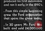 Image of Henry Ford with quadricycle Dearborn Michigan USA, 1934, second 54 stock footage video 65675078247