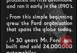 Image of Henry Ford with quadricycle Dearborn Michigan USA, 1934, second 55 stock footage video 65675078247