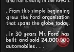 Image of Henry Ford with quadricycle Dearborn Michigan USA, 1934, second 58 stock footage video 65675078247