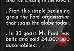 Image of Henry Ford with quadricycle Dearborn Michigan USA, 1934, second 59 stock footage video 65675078247