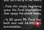 Image of Henry Ford with quadricycle Dearborn Michigan USA, 1934, second 60 stock footage video 65675078247