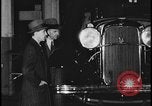 Image of Henry Ford with 1930's Ford sedans Dearborn Michigan USA, 1935, second 8 stock footage video 65675078249