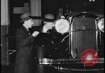 Image of Henry Ford with 1930's Ford sedans Dearborn Michigan USA, 1935, second 10 stock footage video 65675078249