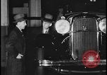 Image of Henry Ford with 1930's Ford sedans Dearborn Michigan USA, 1935, second 12 stock footage video 65675078249