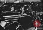 Image of Henry Ford with 1930's Ford sedans Dearborn Michigan USA, 1935, second 38 stock footage video 65675078249