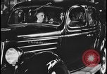 Image of Henry Ford with 1930's Ford sedans Dearborn Michigan USA, 1935, second 42 stock footage video 65675078249