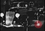 Image of Henry Ford with 1930's Ford sedans Dearborn Michigan USA, 1935, second 47 stock footage video 65675078249