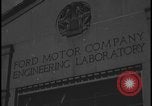 Image of Ford Motor Company Engineering Laboratory Dearborn Michigan USA, 1935, second 3 stock footage video 65675078256