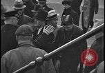 Image of Union organizers from UAW at Ford plant Dearborn Michigan  USA, 1938, second 1 stock footage video 65675078258