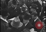 Image of Union organizers from UAW at Ford plant Dearborn Michigan  USA, 1938, second 19 stock footage video 65675078258