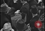 Image of Union organizers from UAW at Ford plant Dearborn Michigan  USA, 1938, second 22 stock footage video 65675078258