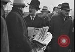 Image of Union organizers from UAW at Ford plant Dearborn Michigan  USA, 1938, second 36 stock footage video 65675078258