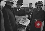 Image of Union organizers from UAW at Ford plant Dearborn Michigan  USA, 1938, second 40 stock footage video 65675078258