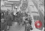 Image of Detroit railway rush hour commuters Detroit Michgan USA, 1932, second 1 stock footage video 65675078265