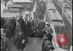 Image of Detroit railway rush hour commuters Detroit Michgan USA, 1932, second 5 stock footage video 65675078265