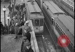 Image of Detroit railway rush hour commuters Detroit Michgan USA, 1932, second 6 stock footage video 65675078265