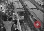 Image of Detroit railway rush hour commuters Detroit Michgan USA, 1932, second 9 stock footage video 65675078265