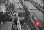 Image of Detroit railway rush hour commuters Detroit Michgan USA, 1932, second 10 stock footage video 65675078265