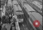 Image of Detroit railway rush hour commuters Detroit Michgan USA, 1932, second 15 stock footage video 65675078265