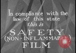 Immagine di Filmato identificato come realizzato su pellicola di sicurezza United States USA, 1928, secondo 3 filmato di repertorio 65675078273